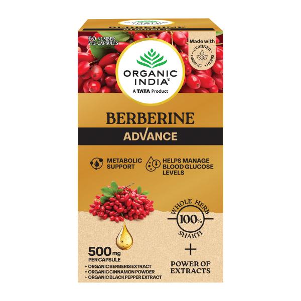 Organic India Berberine Advance India Capsule 60's