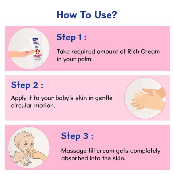 Chicco Baby Moments Rich Cream 100 ml - Creams, Lotions & Oils