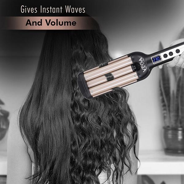 VEGA Professional Pro Wave Master 4 In 1 Deep Hair Waver, (VPPMS-04) 1's - Rollers & Curlers