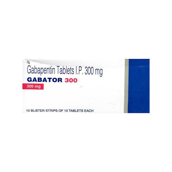 GABATOR 300 Tablet 10's - Neuropathic Pain-Dru