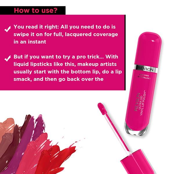 Revlon Ultra Hd Vinyl Lip Polish - Rule The World 5.9 Ml - Liquid Lipsticks