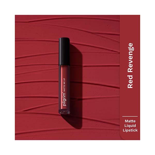 Pilgrim Liquid Lipstick Red Revenge 3 ml - Liquid Lipsticks