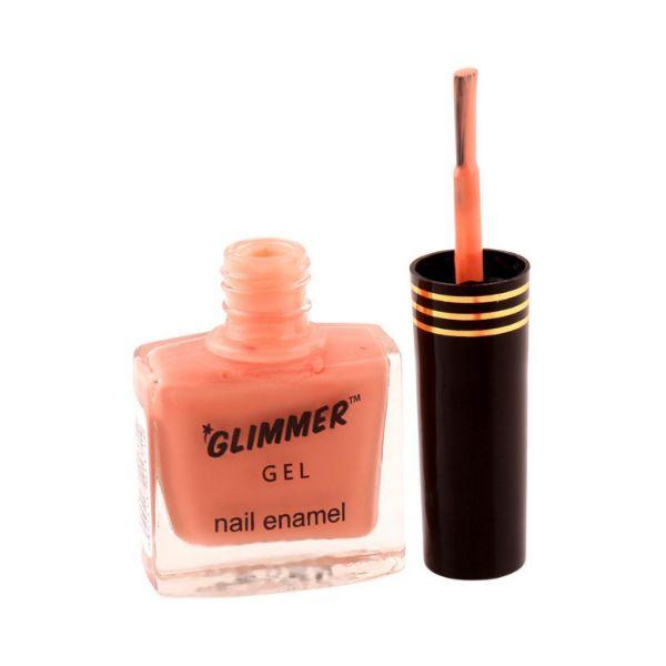 Glimmer Nail Enamel Coral Peach 9 ml - Nail Polish