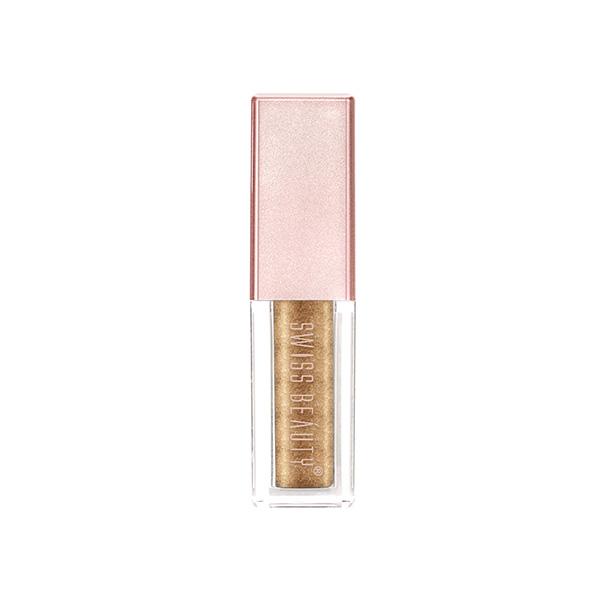 Swiss Beauty Mettalic Liquid Eyeshadow - (Champagne) 3 ml - Eyeshadow, Bases & Primers