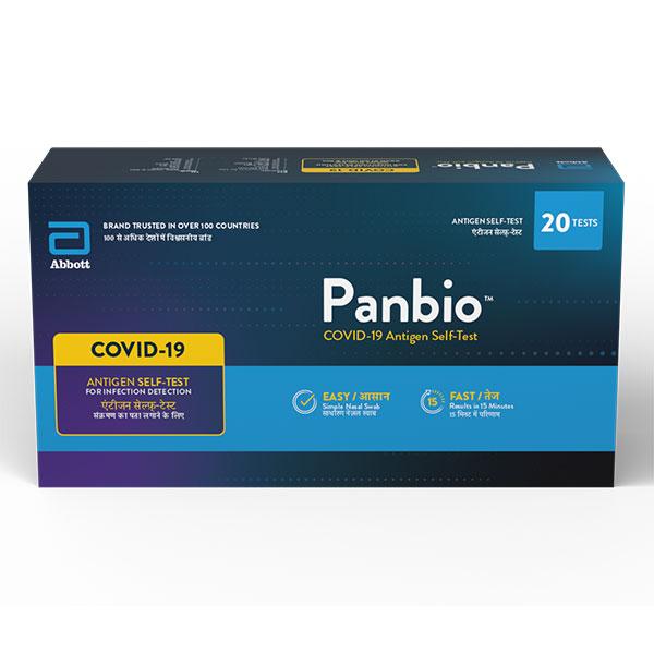 Netmeds | Panbio COVID-19 Antigen Self Test Kit 20's