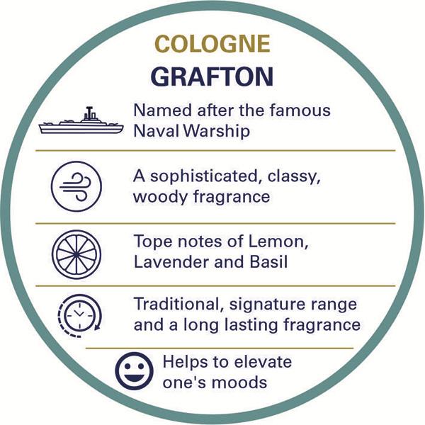 Truefitt and Hill Grafton Cologne Perfume Essential Fragrance Collection For Men 100 ml - Men Perfumes (Edt/Edp)