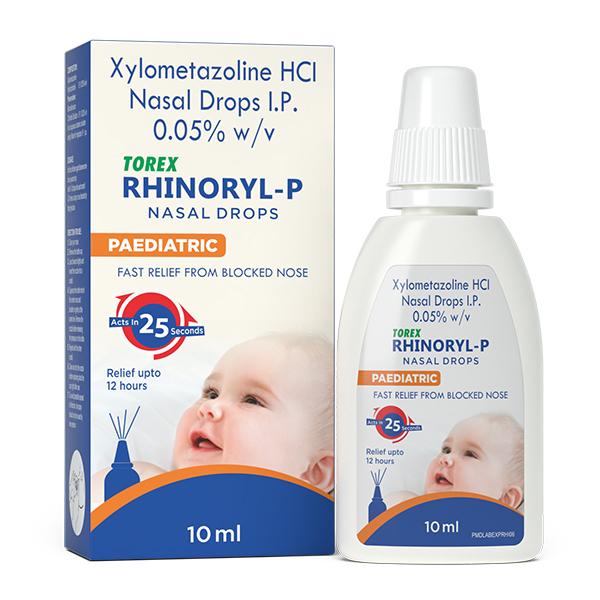 RHINORYL P Nasal Drops 10ml - Nasal Congestion-Nas