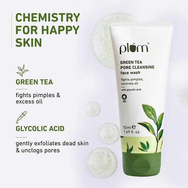 Plum Green Tea Pore Cleansing Face Wash 50 ml - Face Washes