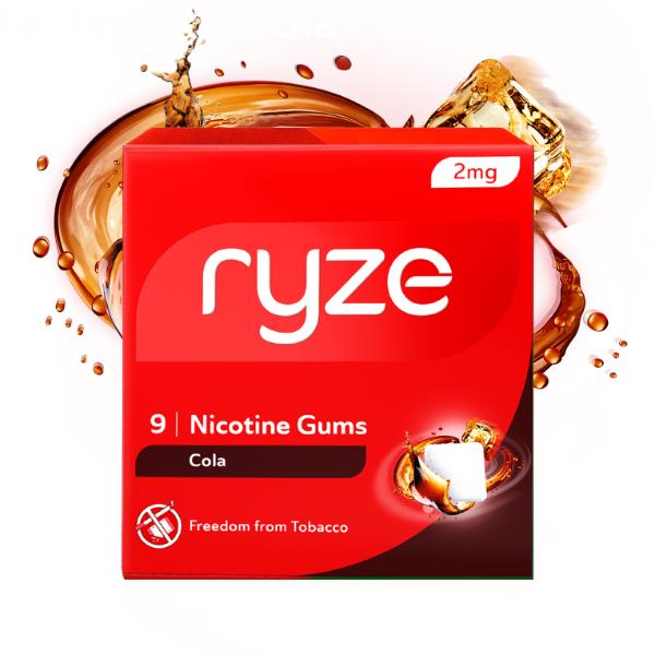 Netmeds | Ryze 2 mg Nicotine Gums - Cola 9's