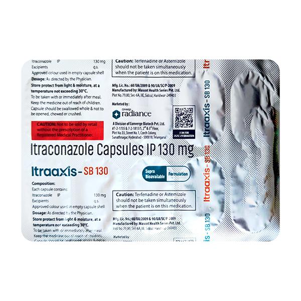 ITRAAXIS SB 130 Tablet 10's