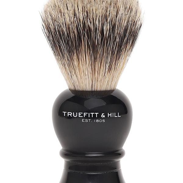 Truefitt and Hill Faux Ebony Super Handmade Shaving Brush Regency Luxury Essential Grooming Collection For Men 1's - Shaving Brushes