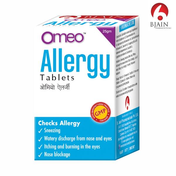 Bjain Omeo Allergy Tablet 25 gm - Speciality Medicine