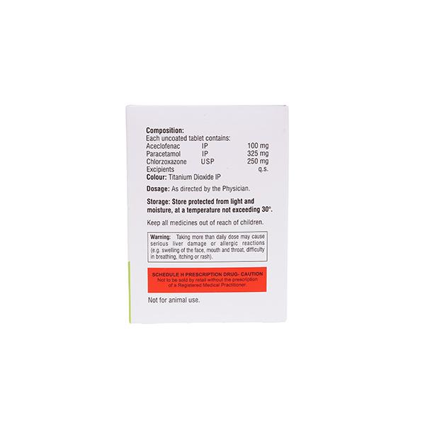 Alcinac MR Tablet 10'S - Pain relief-Ano