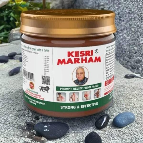 Kesri Marham Pain Relief Ointment (Pack of 4 x 100 gm) 1's - Pain Relief (Ayush)