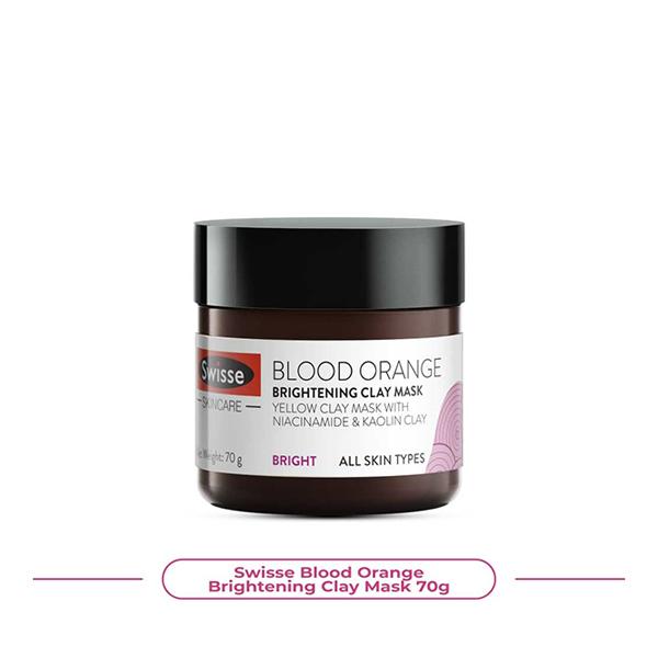 Netmeds | Swisse Skincare Blood Orange Brightening Clay Mask 70 gm