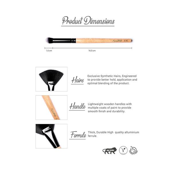 Allure Large Eye Brush(c-16 ) 1's - Eye Brush
