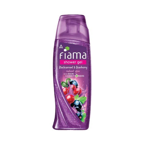 Netmeds | Fiama Shower Gel Blackcurrant & Bearberry Body Wash with Skin Conditioners for Radiant Glow bottle 250 ml