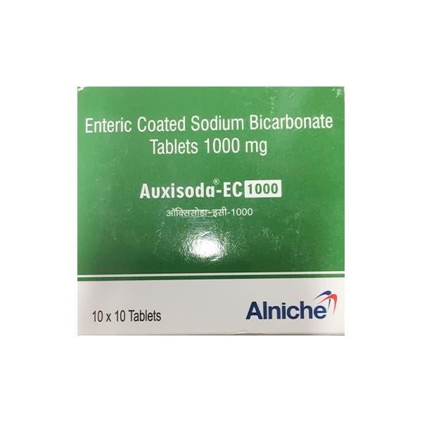 AUXISODA EC 1000 Tablet 10's - Ulcer/Reflux/Flatulence-Aaa