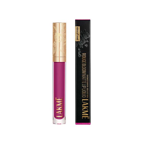 Lakme Rouge Bloom Matte Lip Liquid Iconic Iris 501 3.5 ml - Liquid Lipsticks