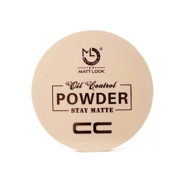 Matt Look CC Oil Control Powder Stay Matte, Ivory 20 gm - Compact Powder