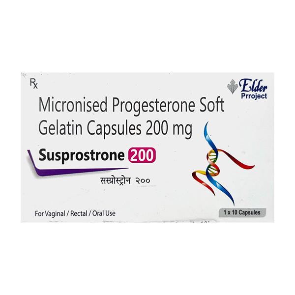 SUSPROSTRONE 200 Capsule 10's