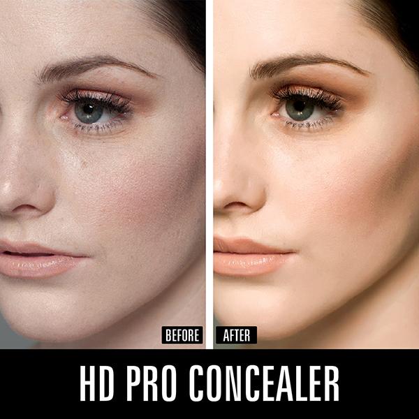 Half N Half HD - Pro Face Makeup Concealer, Orange Corrector 8 gm - Concealer
