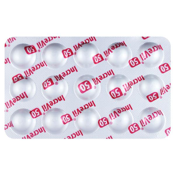 INCREVIL 50mg Tablet 15's - Diabetes-Ant