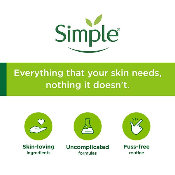 Simple Kind To Skin Refreshing Facial Wash 100 ml - Face Wash & Cleansers