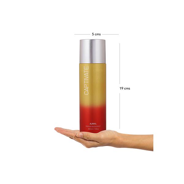 Ajmal Captivate Deo 200 Ml - Deodorants/Roll-Ons