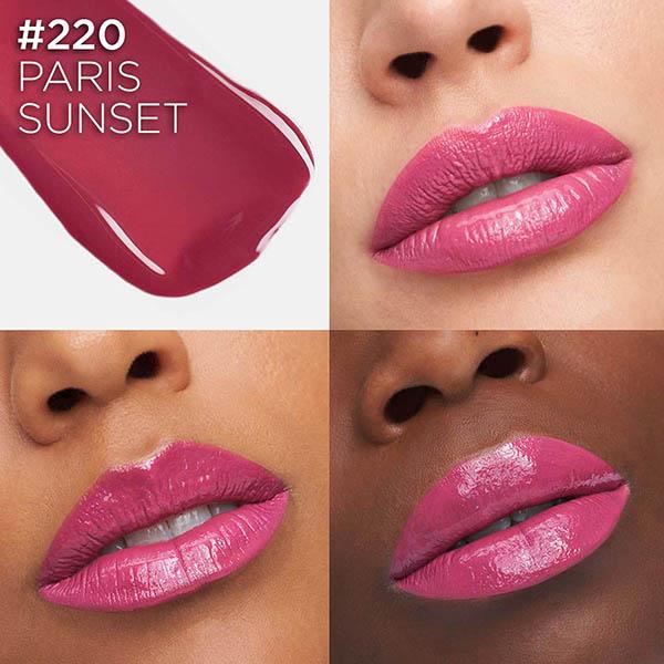 Loreal Paris Infallible Laque Resistance Lacquer-Like Shine, 16H Longwear, 220 Paris Sunset 4 ml - Liquid Lipsticks