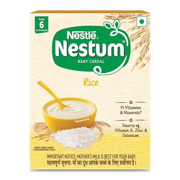 Netmeds | Nestle Nestum Stage 1 (6-24 Months) Powder 300 gm - Rice (Refill Pack)