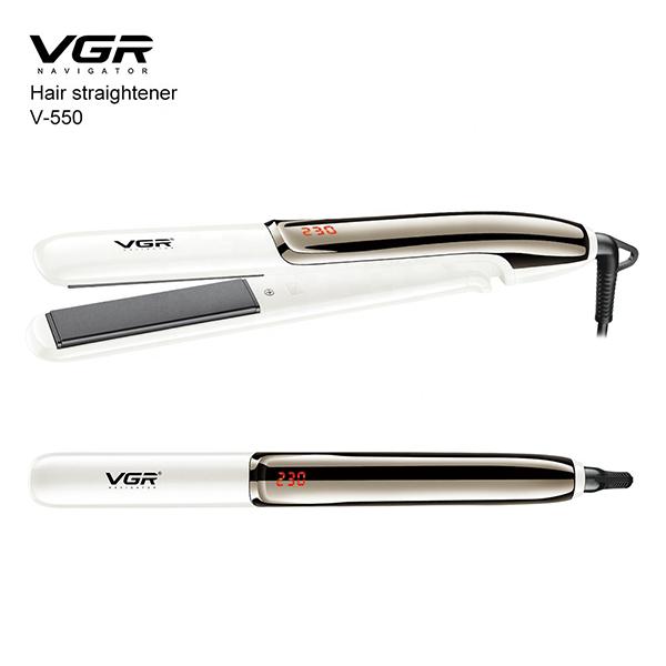 VGR V550 Double Floating plate Hair Straightener with Ceramic coated plate 1's - Straighteners