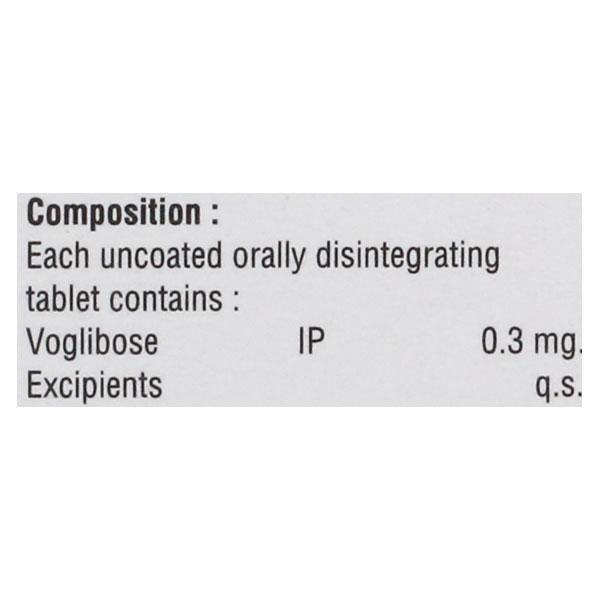 VOGLIOS 0.3 Tablet 10's - Diabetes-Ant