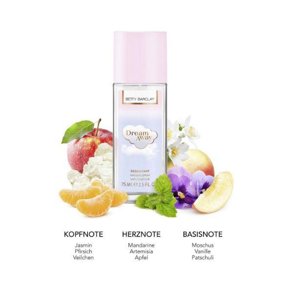 Betty Barclay Dream Away Deodorant Natural Spray 75 ml - Women Deodorants/Roll-Ons