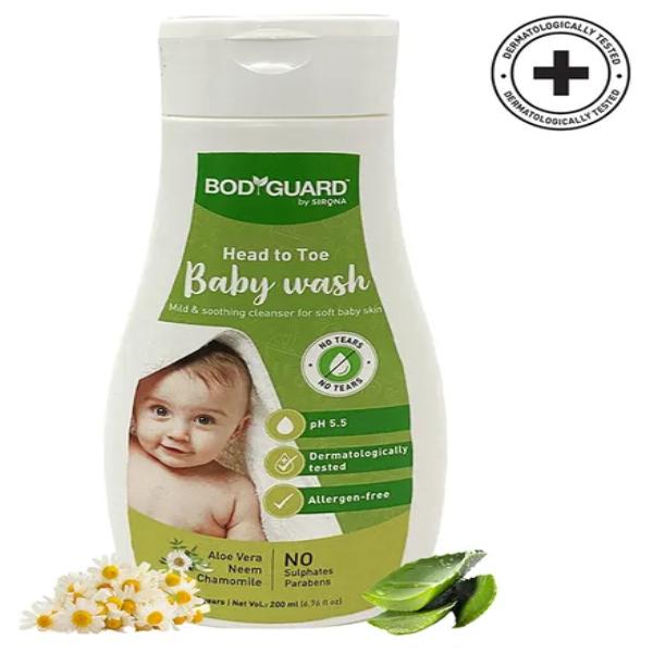 BodyGuard Baby Head to Toe Body Wash 200 ml