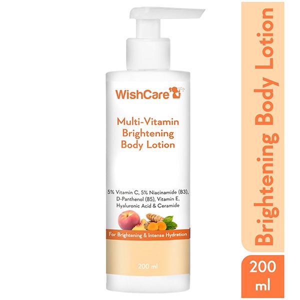 Netmeds | WishCare Multi-Vitamin Brightening Body Lotion for unisex 200 ml