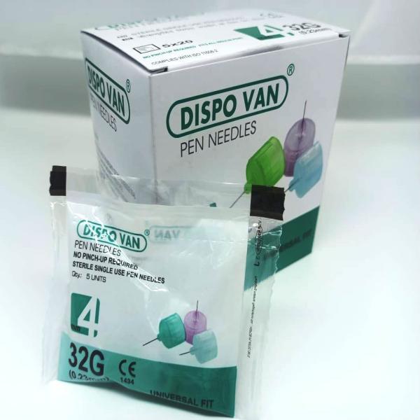 Dispovan Pen Needles 32G 5's