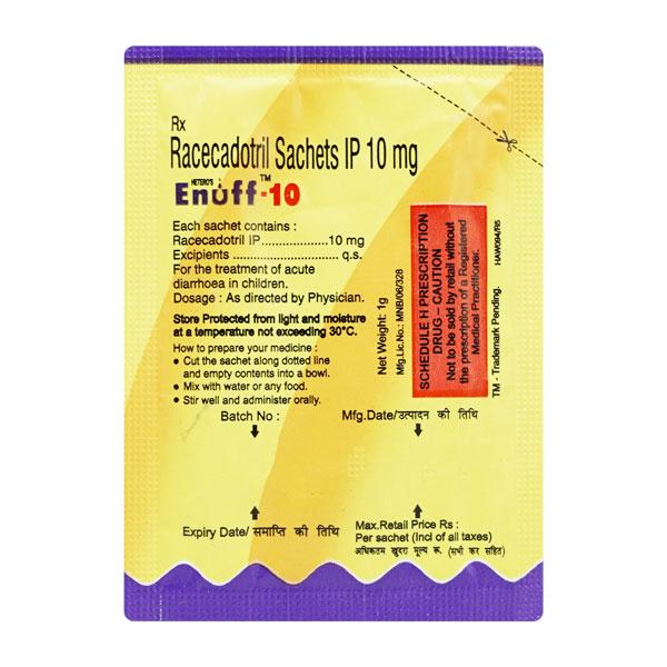 Enuff 10mg Sachet 1gm - Diarrhoea-Ant