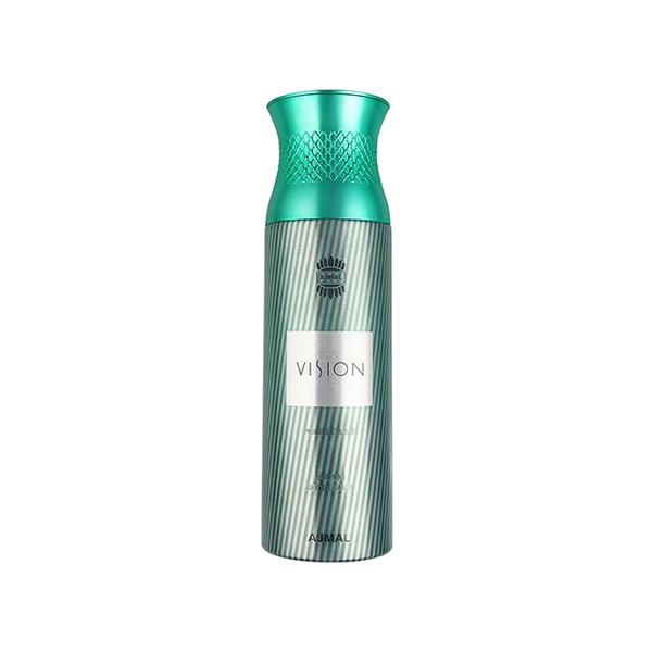 Ajmal Vision Perfume Deodorant Body Spray Gift For Men (Online Exclusive) 200 ml - Men Deodorants/Roll-Ons
