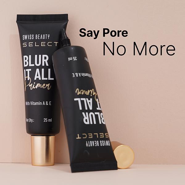 Swiss Beauty Blur It All Primer With Vitamin E And A 25 ml - Primer