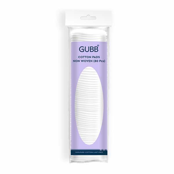Netmeds | Gubb Cotton Pads Non-Woven - 80 Pcs 45 gm