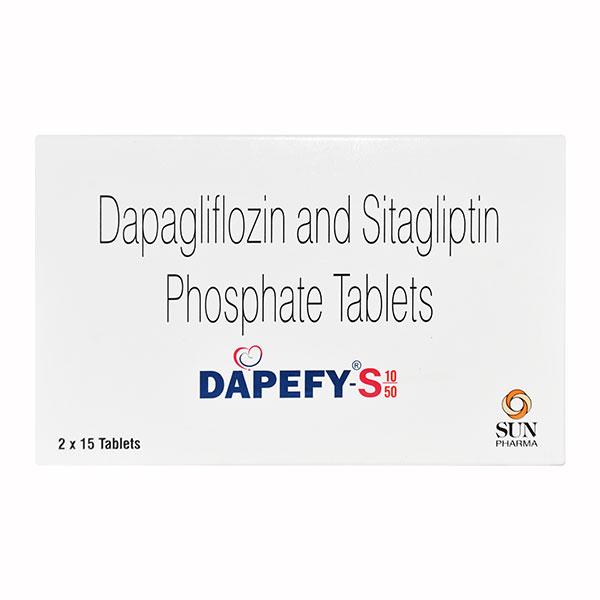 DAPEFY S 10/50 Tablet 15's - Diabetes-Ant