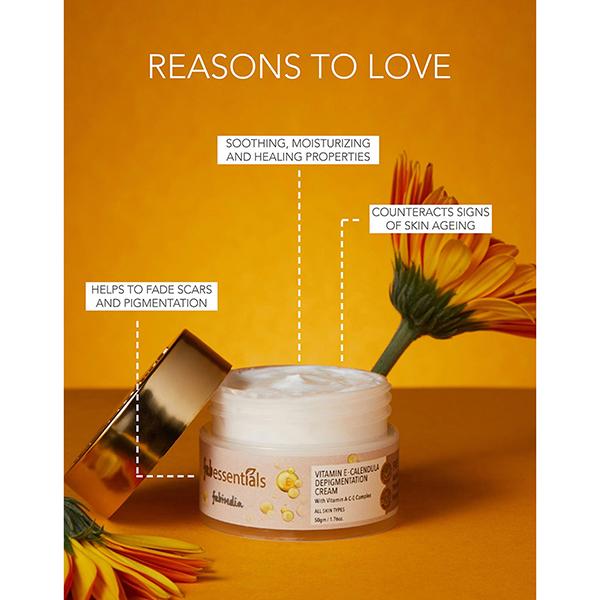 Fabessentials Vitamin E Calendula Depigmentation Cream 50 gm - Face Creams