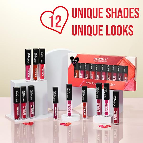 Insight Cosmetics Non Transfer Lipcolor 12's - Liquid Lipsticks