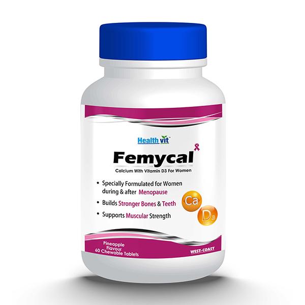 HealthVit Femycal Tablet 60's