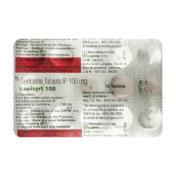 LUPISERT 100 Tablet 15's