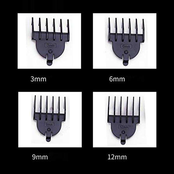 VGR V012 Professional Cord and Cordless Grooming Kit Trimmer 120 min Runtime 5 Length Setting Black 1s 1's - Hair Removal Accessories