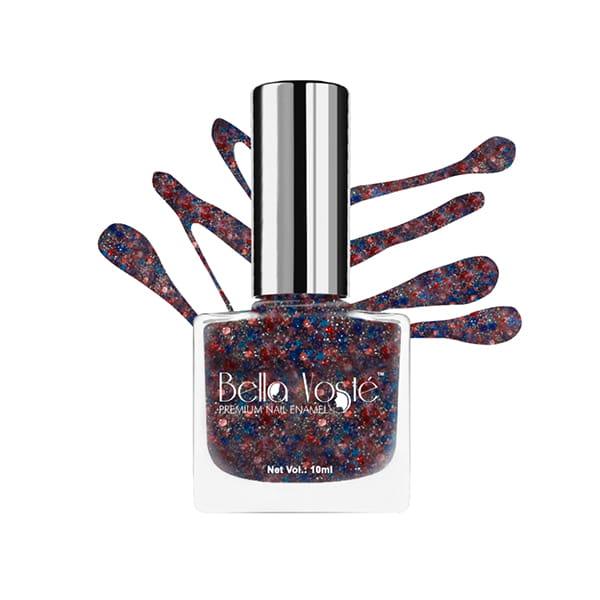Bella Voste Glitter Nail Paint Sea(56) 10 Ml - Nail Polish