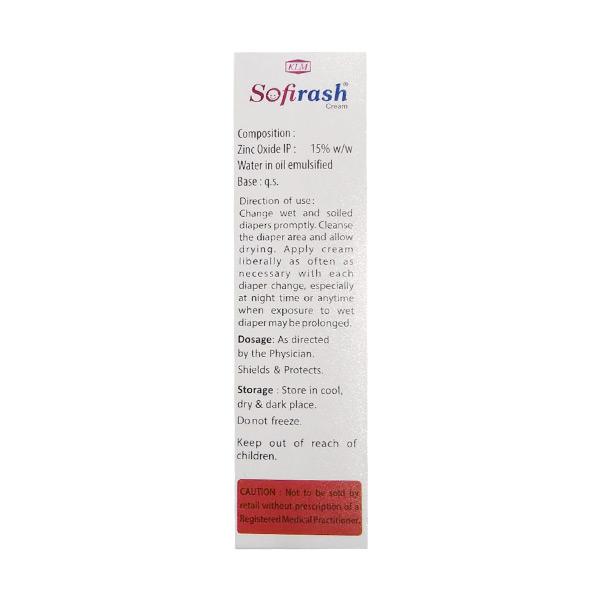 SOFIRASH Cream 30gm - Nappy Rash
