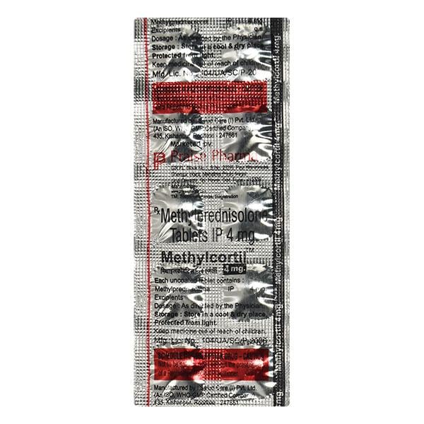 METHYLCORTIL 4mg Tablet 10's - Hormonal Therapy-Cor